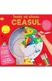 Cumpara ieftin Invat sa citesc ceasul. Coloreaza ceasul cum iti place!