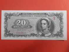 Bancnota 20 lei 1950 - UNC++ foto