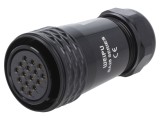 Mufă Mamă SA28 IP67 16 PIN 10A 500V Lipire pe Cablu