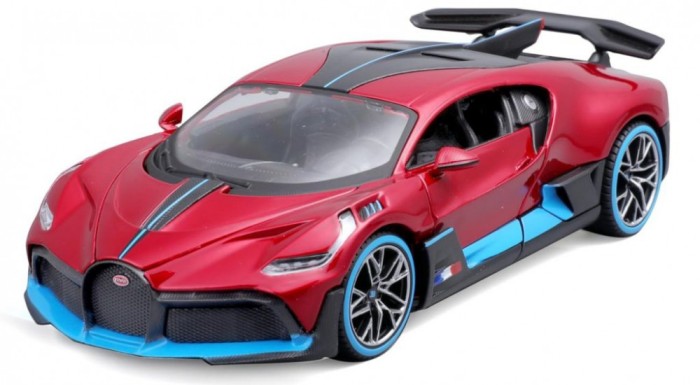 Macheta Bugatti Divo rosu - Maisto 1/24
