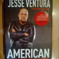 a6 American Conspiracies - Jesse Ventura (engleza ,cartonata, impecabila)