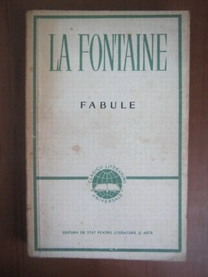 La Fontaine - Fabule foto