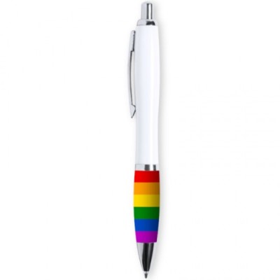 PRIDE - LGBT FLAG WHITE BIROS foto