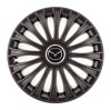 Set 4 Capace Roti, potrivite jantelor de R14, pentru Mazda, model dino Negru, Autohelix MSA