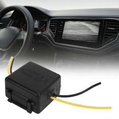 Filtru Stabilizator si Deparazitare 12V Auto, Antibruiaj si Antiinterferente pentru Camera Marsarier, Senzori Parcare, Radio si Audio, Compatibil Univ