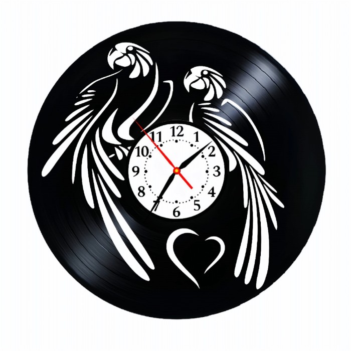 PAPAGALI-ceas de perete