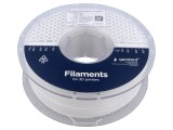 Filament ABS 1,75mm alb 1kg GEMBIRD High Speed 225-240&deg;C