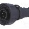 Conector circular, tata, 6 pini, BULGIN - PX0739/P