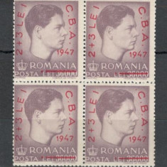 Romania.1947 Jocurile Balcanice-supr. bloc 4 YR.123