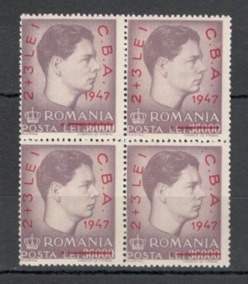 Romania.1947 Jocurile Balcanice-supr. bloc 4 YR.123 foto