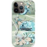 Husa compatibila cu Apple iPhone 11 Pro Max Noelle Black Clover, Silicon, TPU, Viceversa, Transparent, Carcasa