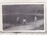 Bnk foto Lacul Sf Ana - anii `60, Alb-Negru, Romania de la 1950, Natura