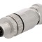 Conector M12 8 pini IP67 ecranat