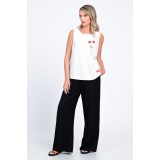 Pantaloni Dama, Eranthe, Culottes Wide Leg V338 - XL