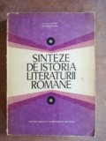 Sinteze de istoria literaturii romane- Sanda Radian, Venera Dogaru