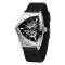 Ceas Barbati T-Winner 8243 Negru-Argintiu Mecanic , Design Luxury, Functii Multiple, Rezistent la Apa 3ATM