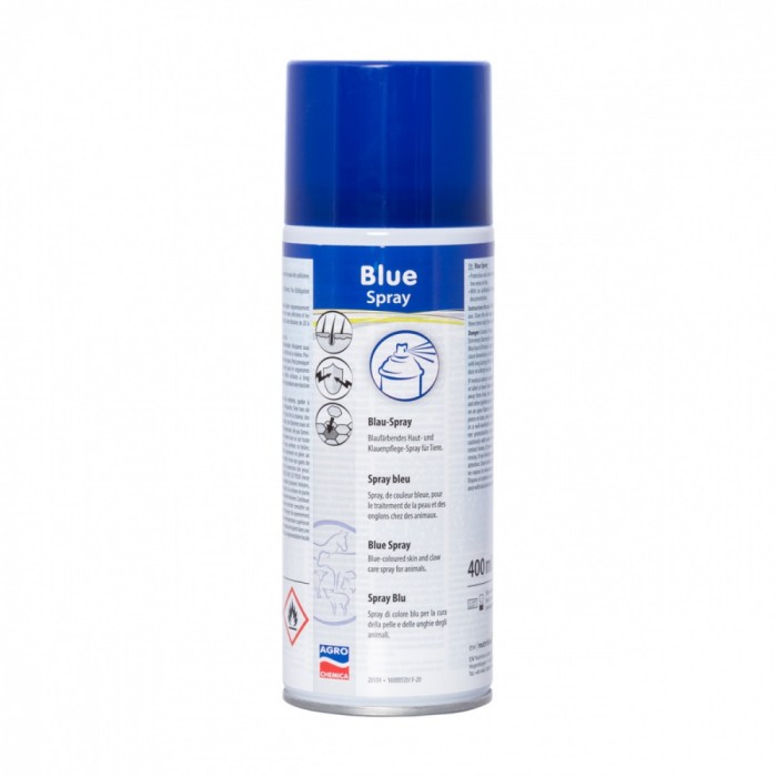 Spray albastru pentru dezinfectare, 400&nbsp;ml