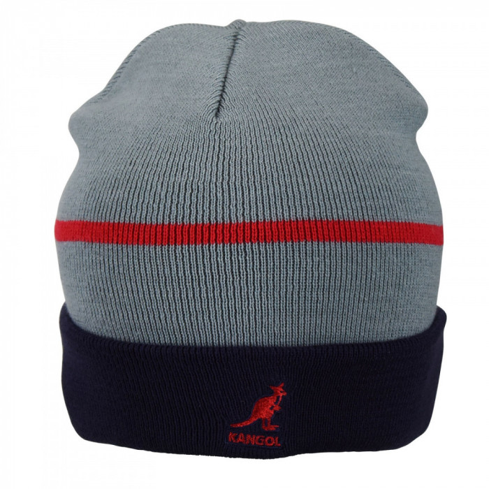 Caciula gri Kangol Sport Stripe - 1628113654554529