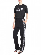 Pantaloni dama Dsquared2 JOGGING TROUSERS S75KA0877 S36258900 Negru foto