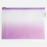 Portofel Impermeabil cu Aspect de Plasă, 32x23 cm, Degrade Lila, CMCLASS