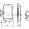 Set placute frana,frana disc VW PASSAT (3A2, 35I) (1988 - 1997) BOSCH 0 986 494 597