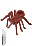 Cumpara ieftin Jucarie interactiva THK cu telecomanda, Paianjen Tarantula, Maro, 17 cm