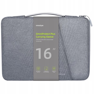Innostyle Torba Na Laptopa 15 6 16 Wodoodporna Etui Omniprotect Plus Szara foto