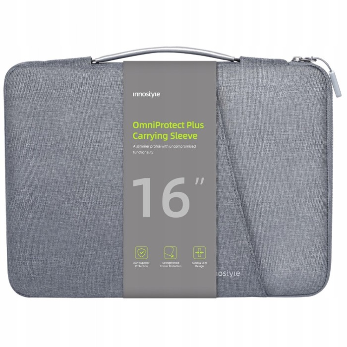Innostyle Torba Na Laptopa 15 6 16 Wodoodporna Etui Omniprotect Plus Szara