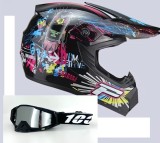 Cumpara ieftin Casca Moto Atv Cross Enduro Downhill + Ochelari 100% ,marimi disponibile XS,S,M ,L si XL