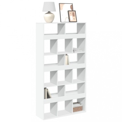 vidaXL Bibliotecă, alb, 100x33x187,5 cm, lemn prelucrat 3309375 foto