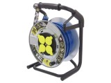 Prelungitor alimentare KEL 3x2,5mm2 4 prize 30m 16A albastru