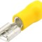 Papuci electrici izolati, tata, galben Plat, 6.3x0.8 mm, lungime 24.6 mm, crimpat, 543, 10 terminale la blister Carpoint AutoDrive ProParts