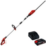 Einhell GE-HH 18/45 Li T PXC + Starter Kit - Masina de tuns gard viu 45 cm + Set 1 acumulator si incarcator Li-Ion 18 V 2.5 Ah