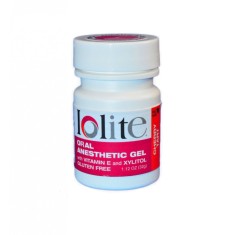 Gel Anestezic, Dharma Research, Iolite, Cu Xilitol si Vitamina E, Benzocaina 20%, 30gr, Aroma Cirese