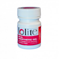 Gel Anestezic, Dharma Research, Iolite, Cu Xilitol si Vitamina E, Benzocaina 20%, 30gr, Aroma Cirese