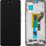 Display cu Touchscreen Xiaomi 13 Lite, cu Rama, Negru, Service Pack 5600030L9S00