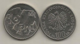 POLONIA 100 ZLOTI 1984 , 40 ANI Rep Populara [1] a UNC , liv in cartonas, Europa, Cupru-Nichel