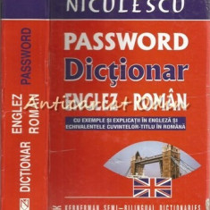 Password: Dictionar Englez-Roman