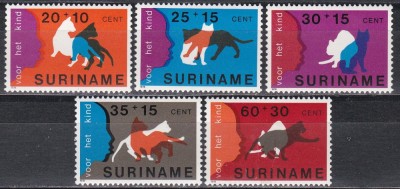 Surinam 1978 - Pentru bunăstarea copilului, MNH foto
