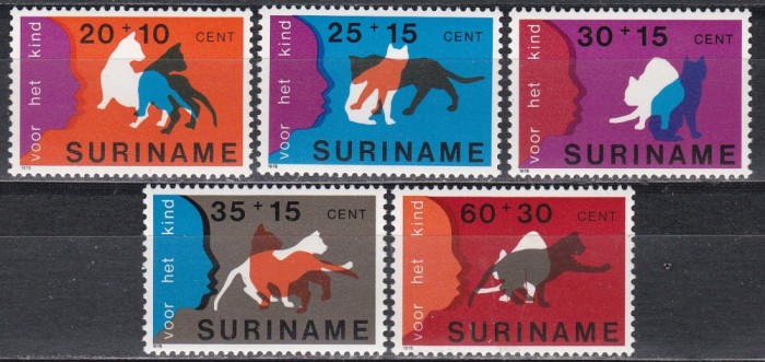 Surinam 1978 - Pentru bunăstarea copilului, MNH