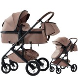 Carucior pentru copii 2 in 1 Kaedyn F9-C, Cadru Aluminiu, Landou si Modul Sport, Geanta Accesorii Inclusa
