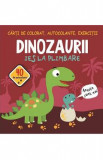 Dinozaurii ies la plimbare. Carti de colorat, autocolante, exercitii - Gheorghe Ghetu