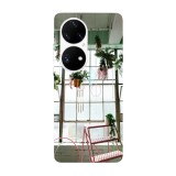 Husa compatibila cu Huawei Nova Y70 model Flower garden, Silicon, TPU, Viceversa, Transparent, Carcasa