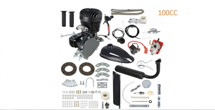 Motor Bicicleta 100cc Kit Complet NOU
