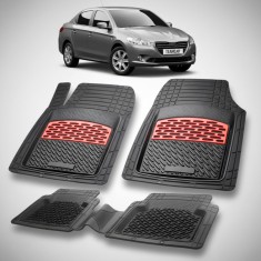 Covorase Auto TeamCar&reg; Tip Tavita Compatibile Peugeot 301 (2012-2016) Red