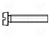 Surub M4, 10mm, alama, pas filet 0,7, BOSSARD - 1199676