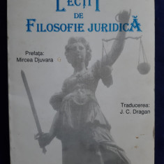 Giorgio del Vecchio - Lecții de Filosofie Juridică