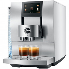 Espressor automat Jura Z10 Aluminium White, 1450W, 32 bauturi, One Touch, Afisaj color, WiFi Connect, Alb