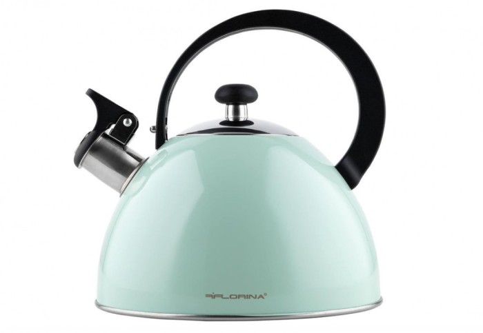 Fierbator de ceai FLORINA din otel inoxidabil, 2.5 L, verde - RESIGILAT