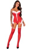 Set Craciunita Christmas Angel, LivCo, Rosu, L/XL